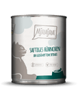 Artikel mit dem Namen MjAMjAM - Katze - Hühnchen & Spinat im Shop von zoo.de , dem Onlineshop für nachhaltiges Hundefutter und Katzenfutter.