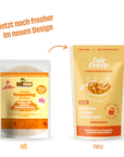 Topping mit Karotten, Kürbis und Kurkuma zoo-de