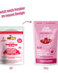 Topping mit Roter Beete, Kartoffeln und Hagebutte zoo-de