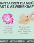 noms+ Zistrosen Tabs - 100% natürliches Zistrosen-Leckerli für Wald- & Wiesenspaziergänge, Tabletten