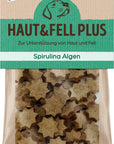 Artikel mit dem Namen NutriQM Hund Snack Haut & Fell Plus Spirulina Alge im Shop von zoo.de , dem Onlineshop für nachhaltiges Hundefutter und Katzenfutter.