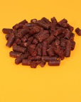 Olewo carrot beetroot dog supplement pellets dark reddish-brown cylindrical shape