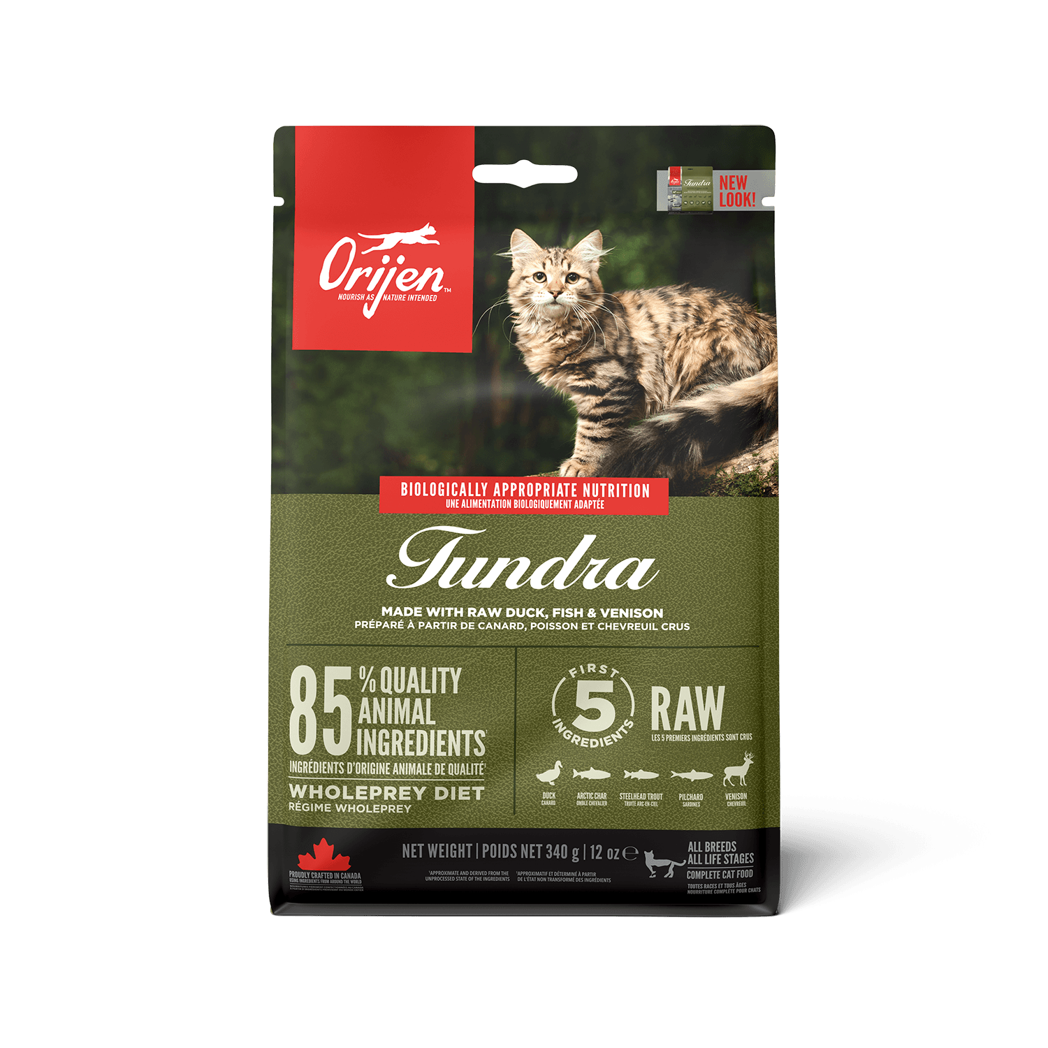 Orijen Katze Tundra – Trockenfutter getreidefrei – zoo.de