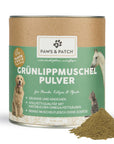 PAWS & PATCH GRÜNLIPPMUSCHEL Pulver für Hunde, Katzen und Pferde zoo-de