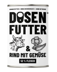 Schnauze & Co. Dosenfutter®Rind & Gemüse (6 x)