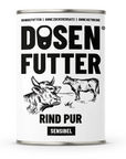 Schnauze & Co. Schnauze & Co. Dosenfutter® Rind Pur