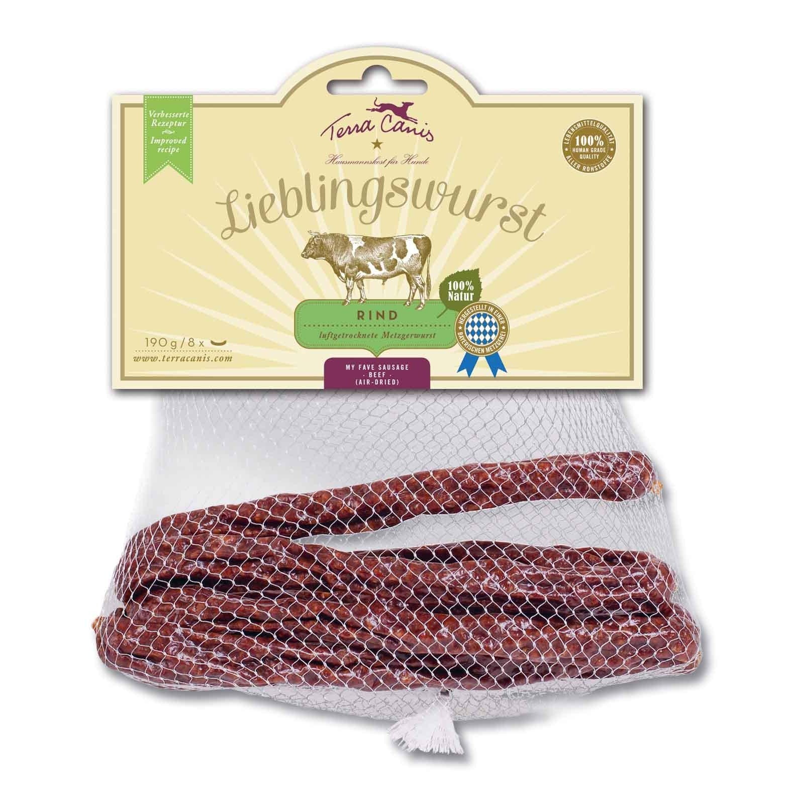 Terra Canis Lieblingswurst Rind