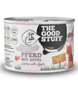 The Goodstuff Katze Pferd mit Apfel