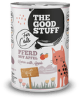 The Goodstuff Katze Pferd mit Apfel