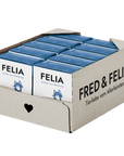 FELIA Surf & Turf Nassfutter für Katzen, Karton mit 10 x 190 g Tetra Pak