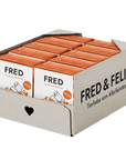 FRED JUNIOR Pute mit Kartoffeln Nassfutter für Hunde, Karton mit 10 x 390 g Tetra Pak