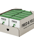 FRED Reh mit Süßkartoffeln Nassfutter für Hunde, Karton mit 10 x 390 g Tetra Pak