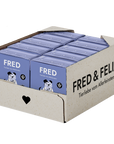 FRED VET Intestinal Diät – Pankreas Nassfutter für Hunde, Karton mit 10 x 390 g Tetra Pak