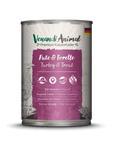 Artikel mit dem Namen Venandi Pute & Forelle im Shop von zoo.de , dem Onlineshop für nachhaltiges Hundefutter und Katzenfutter.