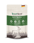 Artikel mit dem Namen Venandi Wild & Sprotten im Shop von zoo.de , dem Onlineshop für nachhaltiges Hundefutter und Katzenfutter.