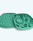 West Paw Seaflex Feast Mat Bubbles – Grün