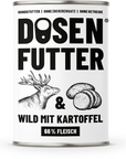 Schnauze & Co. Dosenfutter® Wild & Kartoffel (6 x)