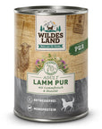 Wildes Land Hund Lamm PUR mit Distelöl