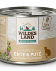 Wildes Land Katze Ente und Pute mit Distelöl zoo-de