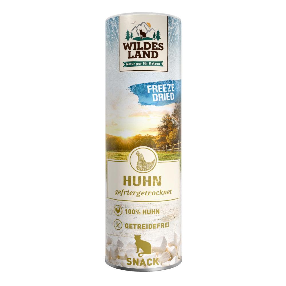 Wildes Land Katze Freeze Dried Huhn – Snack getreidefrei – zoo.de