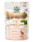 Wildes Land Katze Huhn und Lachs mit Distelöl