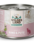 Wildes Land Katze Rind und Pute mit Distelöl