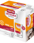 Artikel mit dem Namen Animonda Cat Integra Protect Adult Renal Rind im Shop von zoo.de , dem Onlineshop für nachhaltiges Hundefutter und Katzenfutter.
