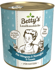 Artikel mit dem Namen Betty's Katze Känguru Kartoffeln und Geflügel im Shop von zoo.de , dem Onlineshop für nachhaltiges Hundefutter und Katzenfutter.