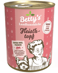 Artikel mit dem Namen Betty's Landhausküche Hund Fleischtopf im Shop von zoo.de , dem Onlineshop für nachhaltiges Hundefutter und Katzenfutter.