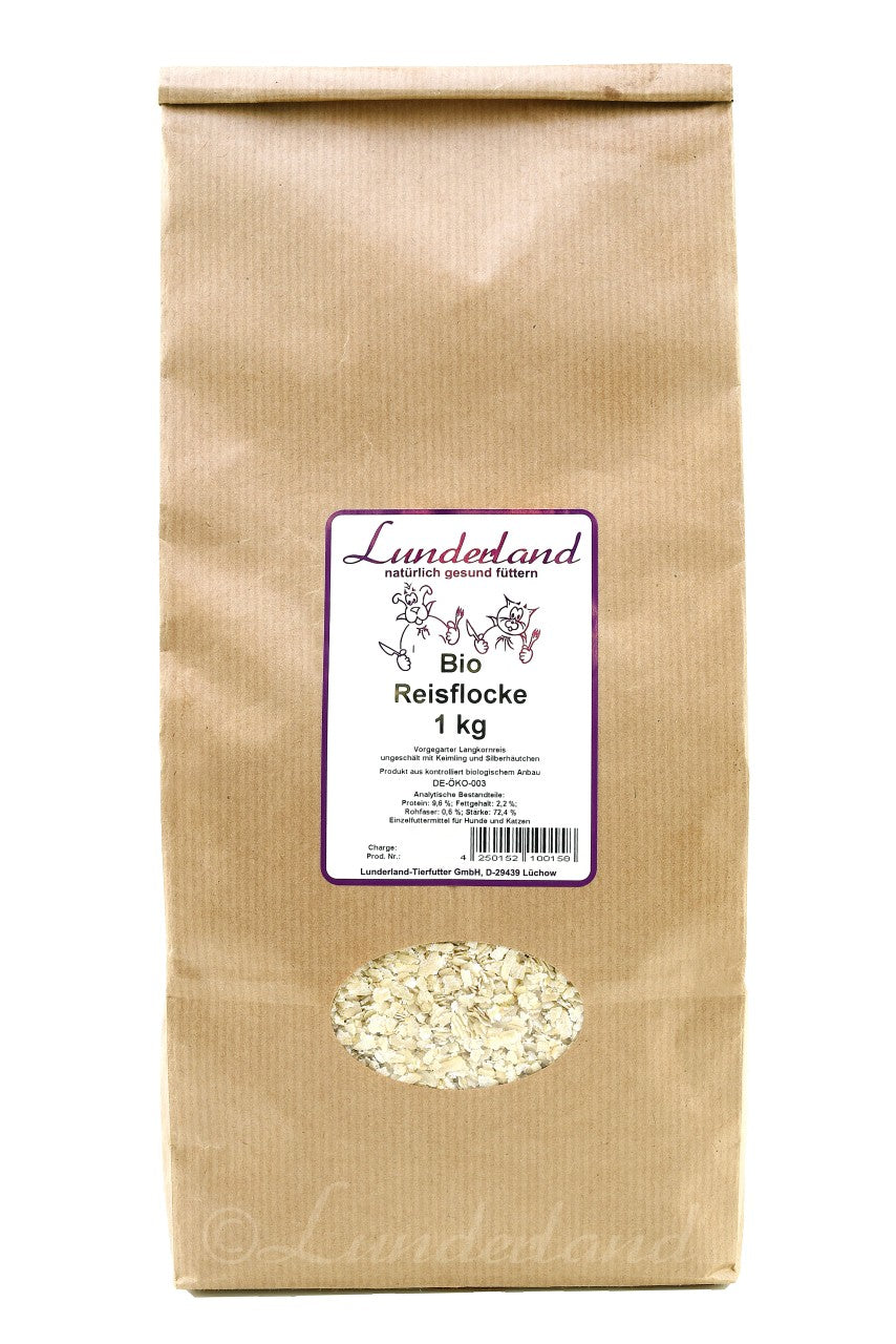 Lunderland Bio-Reisflocke  Hundefutter  zoo.de