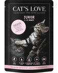 Artikel mit dem Namen CATSLOVE KITTEN Huhn im Shop von zoo.de , dem Onlineshop für nachhaltiges Hundefutter und Katzenfutter.