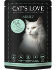 Artikel mit dem Namen CATSLOVE Pute Pur im Shop von zoo.de , dem Onlineshop für nachhaltiges Hundefutter und Katzenfutter.