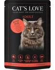 Artikel mit dem Namen CATSLOVE Rind Pur im Shop von zoo.de , dem Onlineshop für nachhaltiges Hundefutter und Katzenfutter.