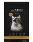 Artikel mit dem Namen CATSLOVE Senior Ente Trockenfutter im Shop von zoo.de , dem Onlineshop für nachhaltiges Hundefutter und Katzenfutter.