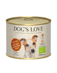 Artikel mit dem Namen DOG'S LOVE BIO Rind im Shop von zoo.de , dem Onlineshop für nachhaltiges Hundefutter und Katzenfutter.