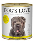Artikel mit dem Namen DOG'S LOVE Huhn im Shop von zoo.de , dem Onlineshop für nachhaltiges Hundefutter und Katzenfutter.