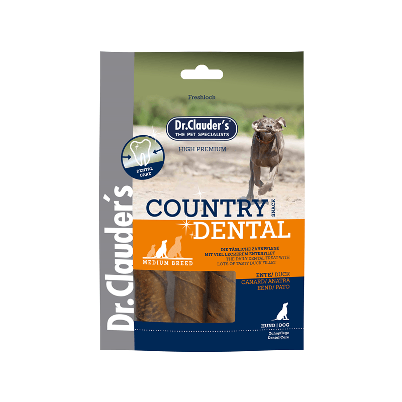 Dr.Clauder's Dental Ente medium – Hundefutter getreidefrei – zoo.de