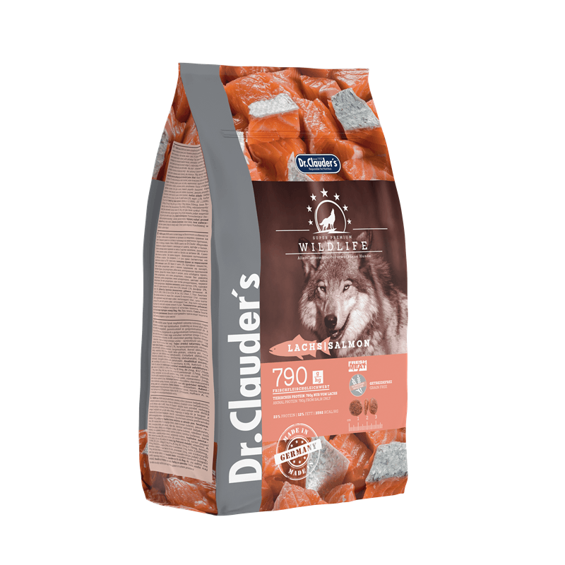 Dr.Clauder's Wildlife Lachs – Hundefutter getreidefrei – zoo.de