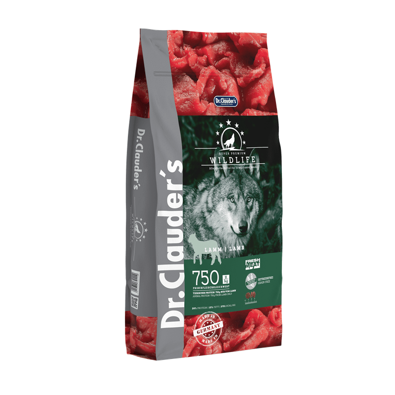 Dr.Clauder's Wildlife Lamm – Hundefutter getreidefrei – zoo.de