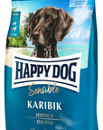 Artikel mit dem Namen Happy Dog Trockenfutter Sensible Karibik im Shop von zoo.de , dem Onlineshop für nachhaltiges Hundefutter und Katzenfutter.