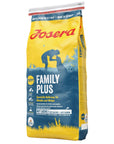 Artikel mit dem Namen Josera Hund Family Plus im Shop von zoo.de , dem Onlineshop für nachhaltiges Hundefutter und Katzenfutter.