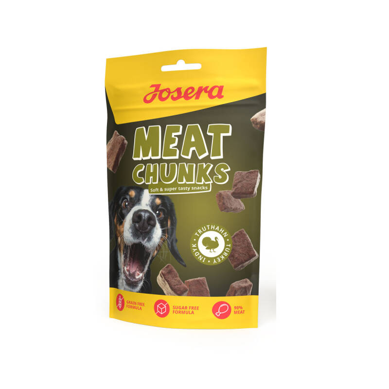 Josera Hund Meat Chunks Turkey – Snack getreidefrei – zoo.de