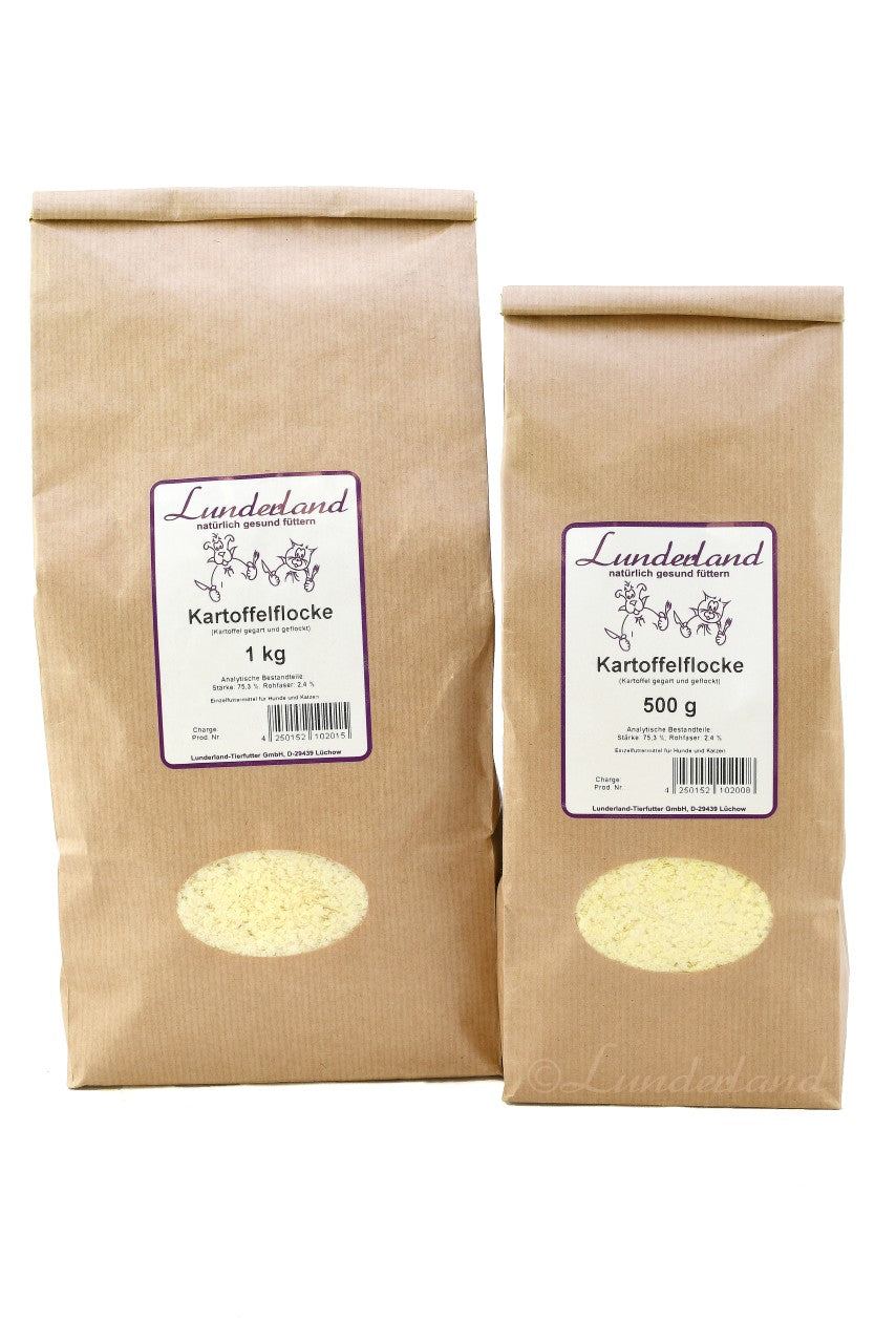 Lunderland Kartoffelflocke – Hundefutter getreidefrei – zoo.de