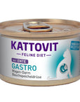 Artikel mit dem Namen Kattovit Feline Diet Gastro Ente im Shop von zoo.de , dem Onlineshop für nachhaltiges Hundefutter und Katzenfutter.