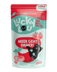 Artikel mit dem Namen Lucky Lou Lifestage Adult Geflügel & Thunfisch im Shop von zoo.de , dem Onlineshop für nachhaltiges Hundefutter und Katzenfutter.