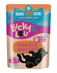 Artikel mit dem Namen Lucky Lou Lifestage Adult Geflügel + Ente im Shop von zoo.de , dem Onlineshop für nachhaltiges Hundefutter und Katzenfutter.