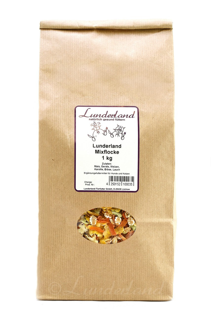 Lunderland Mixflocke – Hundefutter getreidefrei – zoo.de