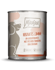 Artikel mit dem Namen MjAMjAM - Hund - herzhaftes Lamm an gekochtem Reis im Shop von zoo.de , dem Onlineshop für nachhaltiges Hundefutter und Katzenfutter.