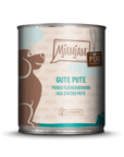 Artikel mit dem Namen MjAMjAM - Hund - purer Fleischgenuss gute Pute im Shop von zoo.de , dem Onlineshop für nachhaltiges Hundefutter und Katzenfutter.