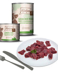 Artikel mit dem Namen MjAMjAM - Hund - purer Fleischgenuss Rind im Shop von zoo.de , dem Onlineshop für nachhaltiges Hundefutter und Katzenfutter.